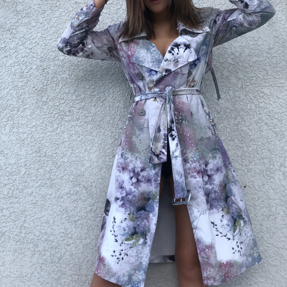 Bagatelle Long TrenchCoat